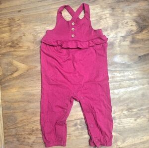 Baby Girl Carter's Flutter Crisscross Jumpsuit - 6 month